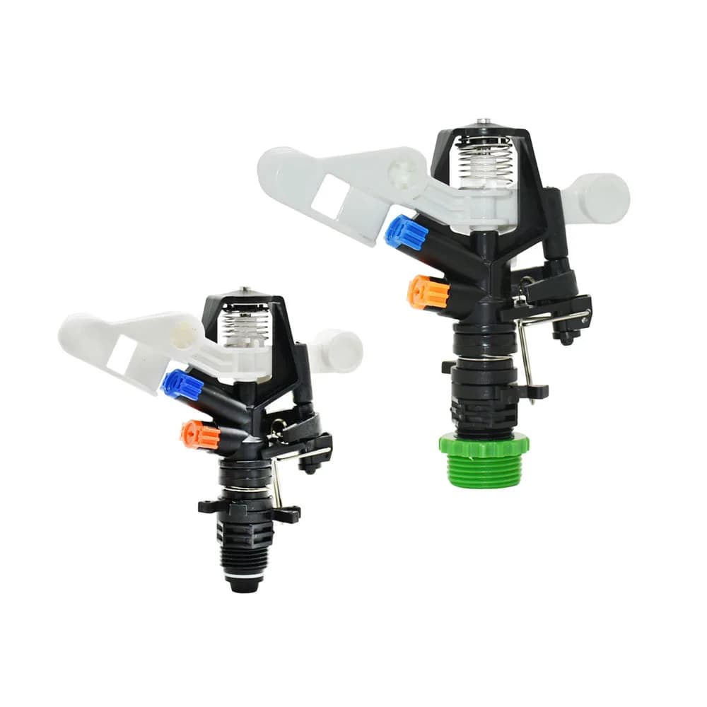 10Pcs 1/2 3/4 Inch Rotate Water Sprinkler Adjustable Angle Rocker Arm Nozzle Garden Irrigation System Garden Tools