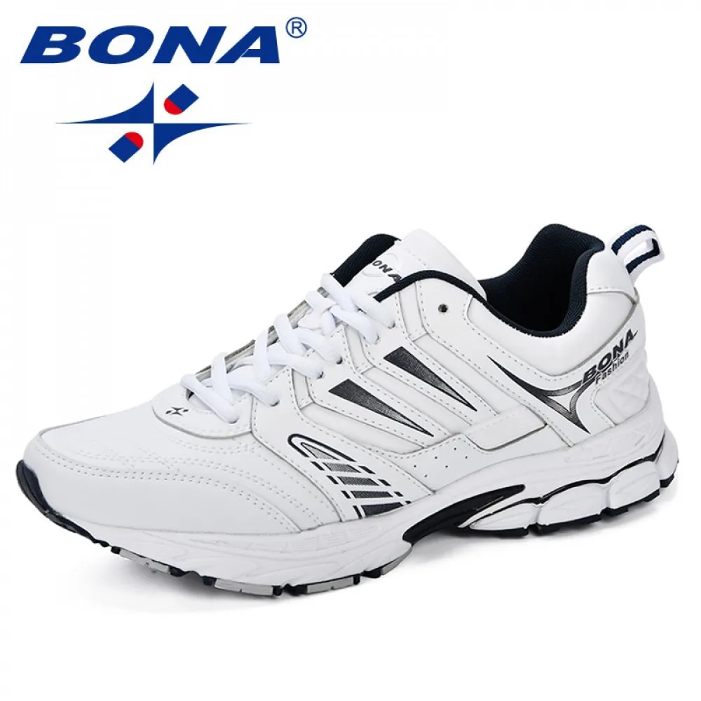 BONA New Design Style Men Shoes Breathable Popular Men Running Shoes Outdoor Sneaker Sports Shoes Comfortable