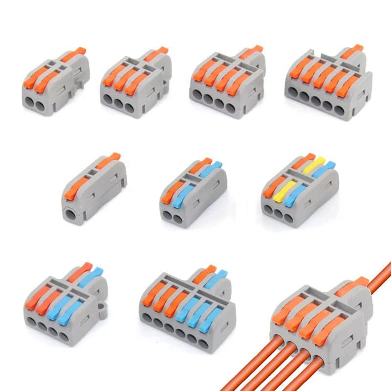 Mini Fast Wiring Cable Connectors Universal Compact