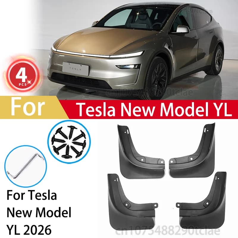 Akcesorium samochodowe Mudguards Tesla Model Mud Flaps