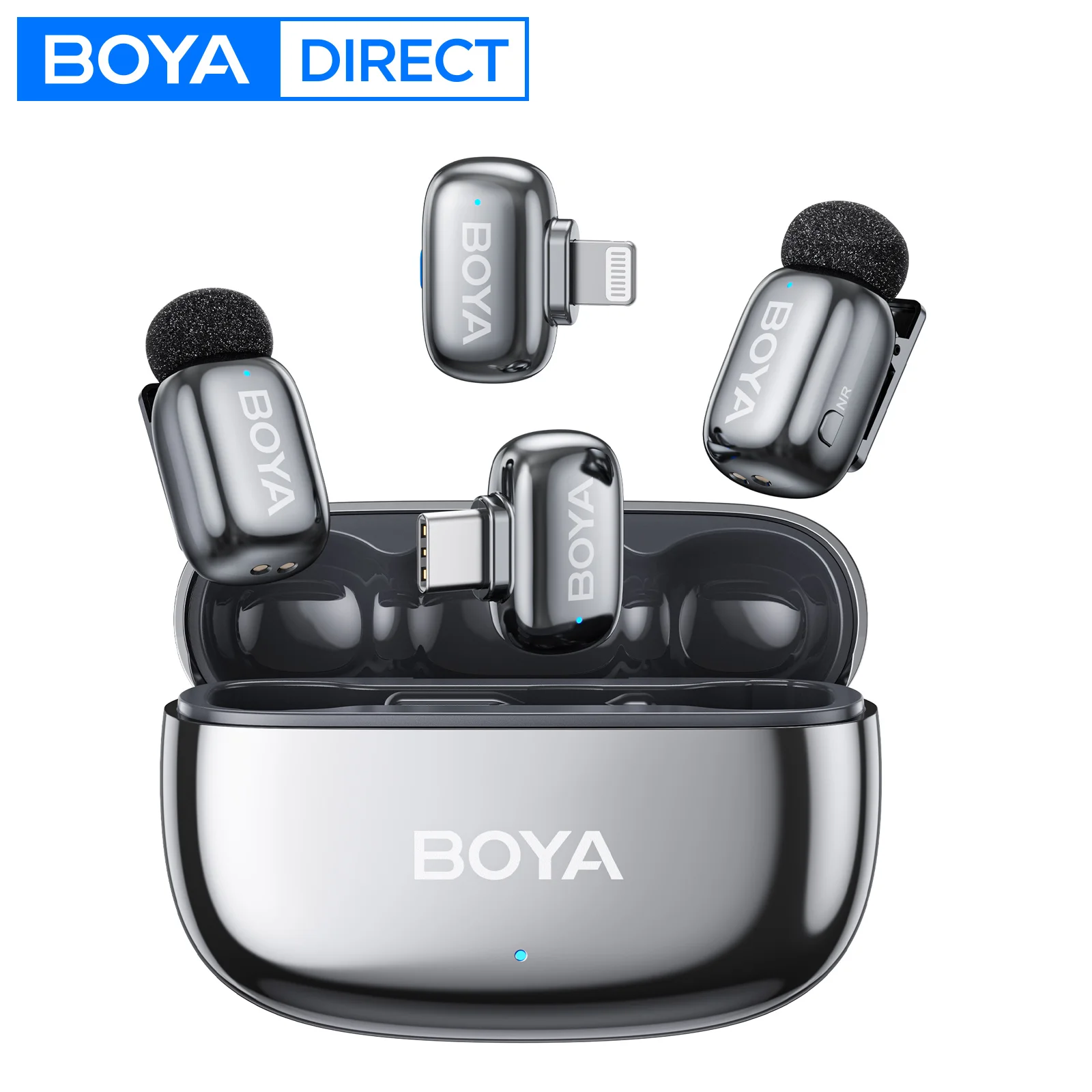 Smartfon BOYA Lavalier Lapel Microphone Noise