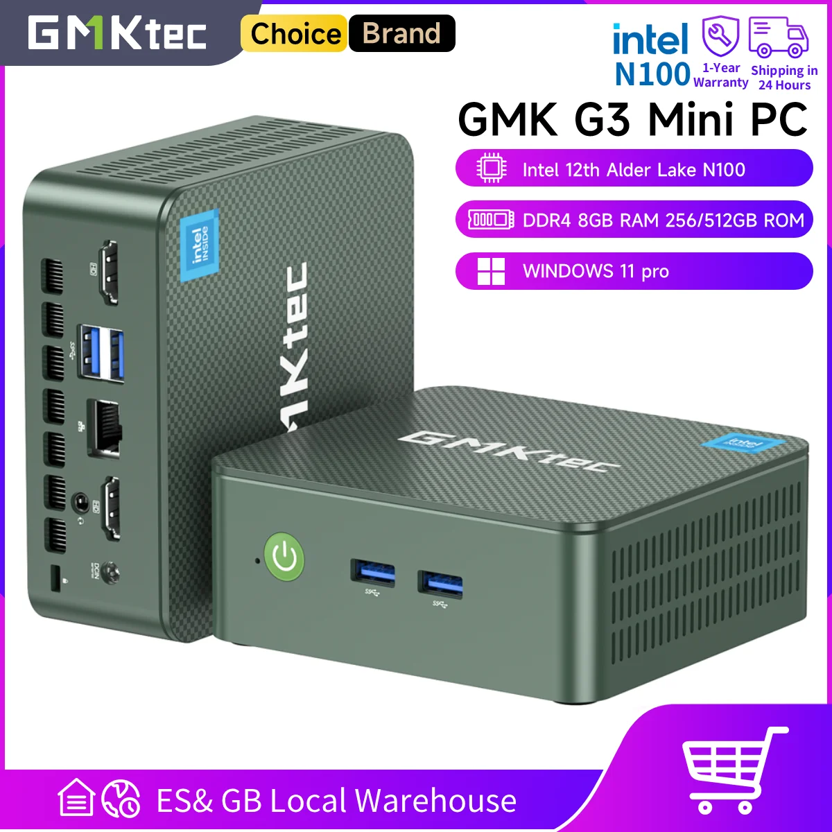 GMKtec G3 Mini PC Intel Alder Lake