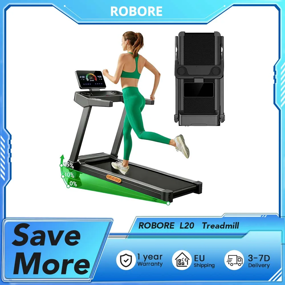 ROBORE L20 Running Machine【3.5HP Motor