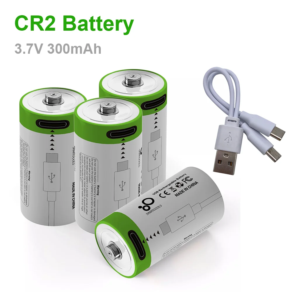 Aparat cyfrowy 3.7V CR2 300mah RechargeableLI-ION Battery