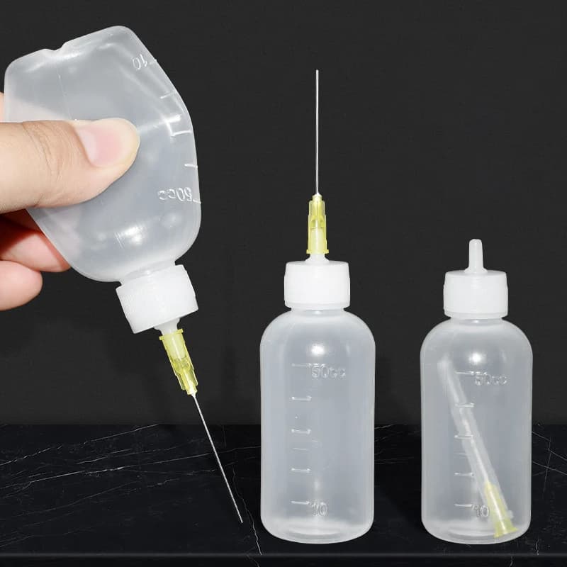 Butelka 50 ml plastikowa płynna butelka alkoholu