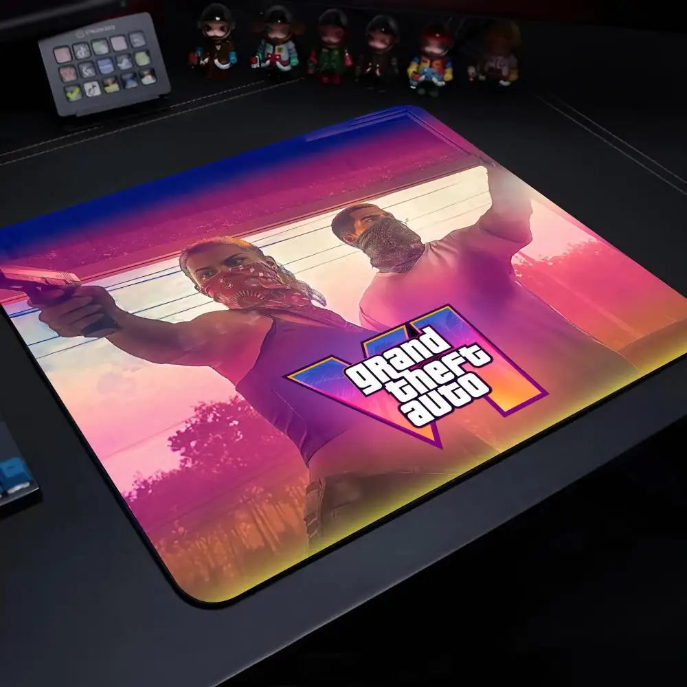 GTA 6 themed gaming mouse pad