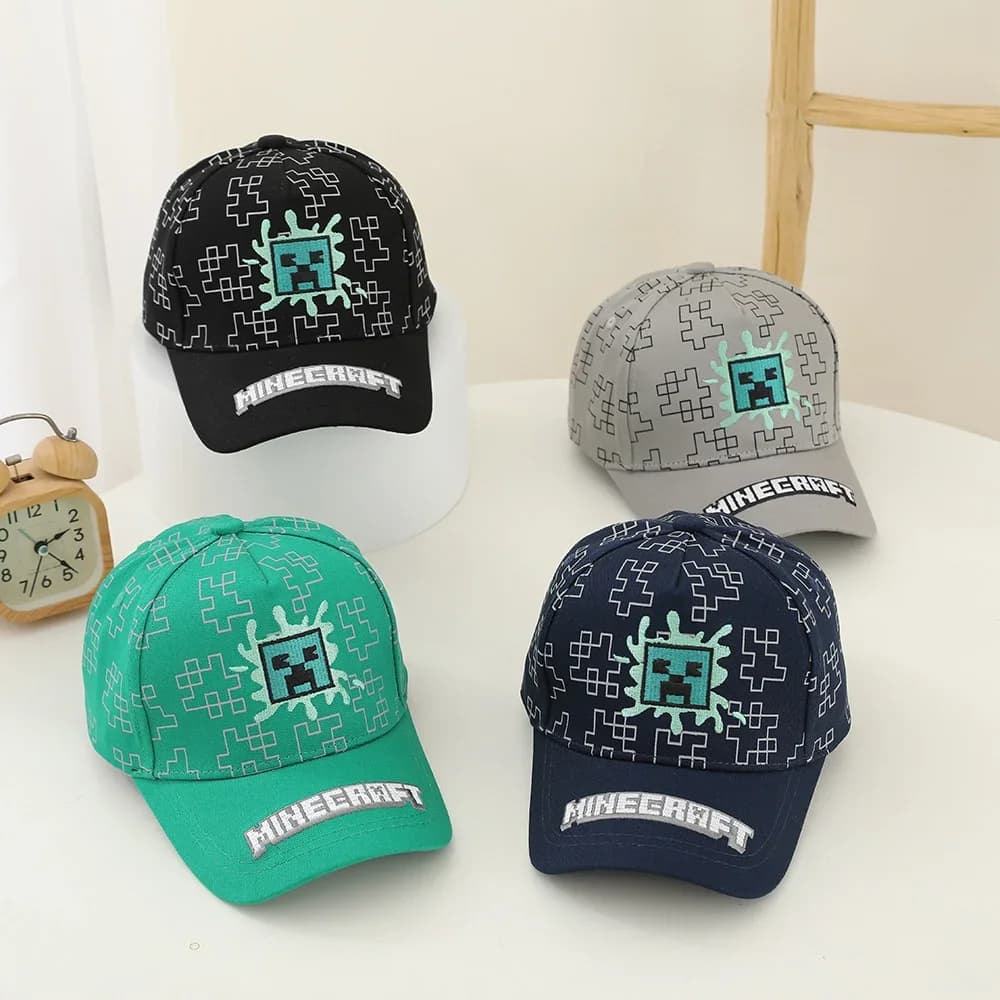 Minecraft baseball cap for children