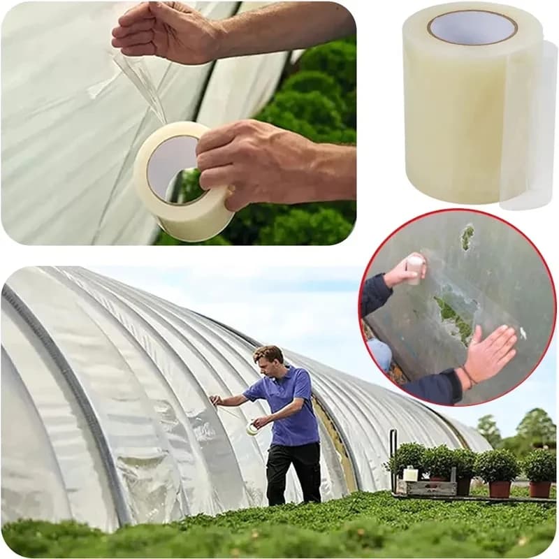 Repair tape for greenhouse film