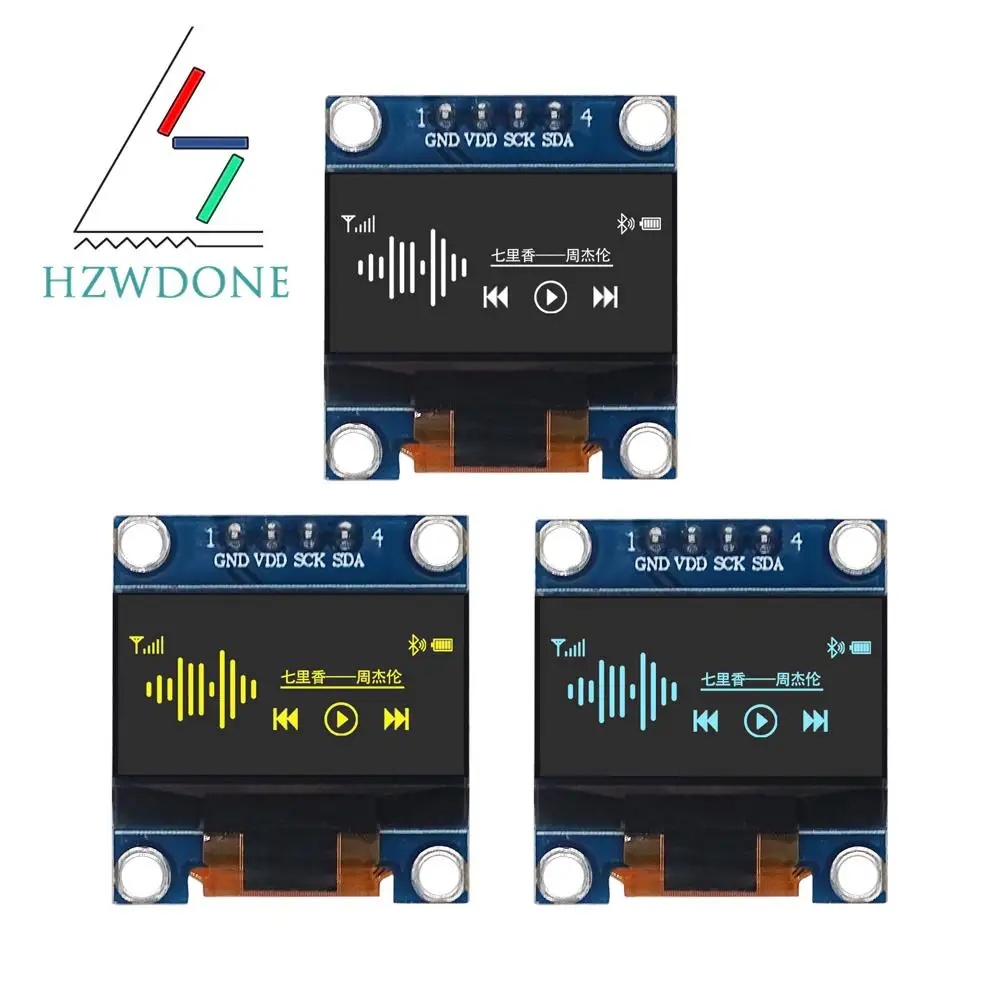 Moduł wyświetlacza OLED 0,96 cala do Arduino