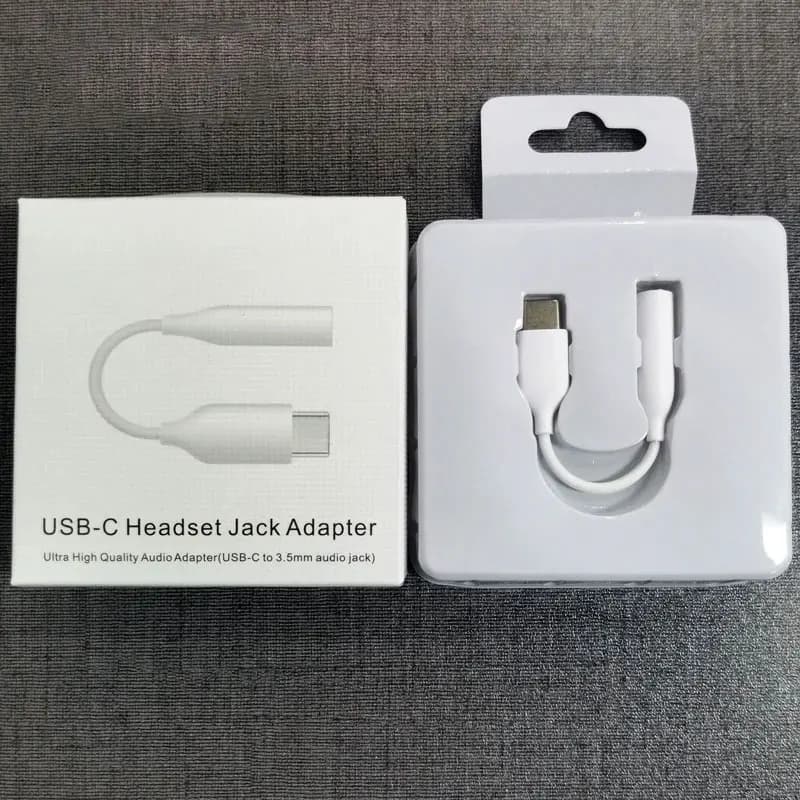 USB Type C 3.5 Jack Earphone Cable USB C to 3.5mm AUX Headphones Adapter For Galaxy S20 S21 S22 S23 S24 Ultra Z Flip Fold 5 4 3