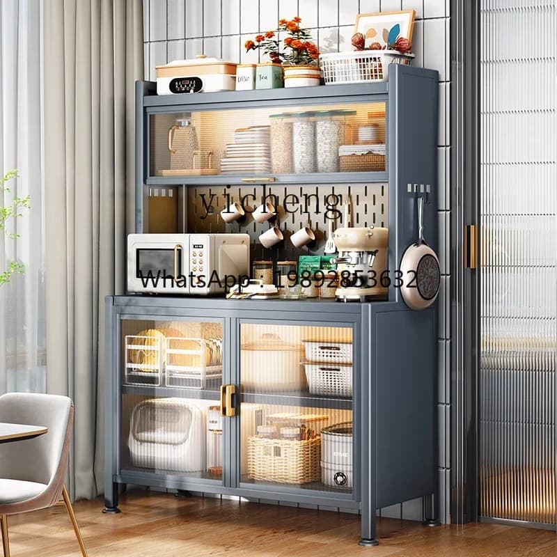 Organizer domowy Kitchen Shelves Edge Lockers Floor-to-ceiling
