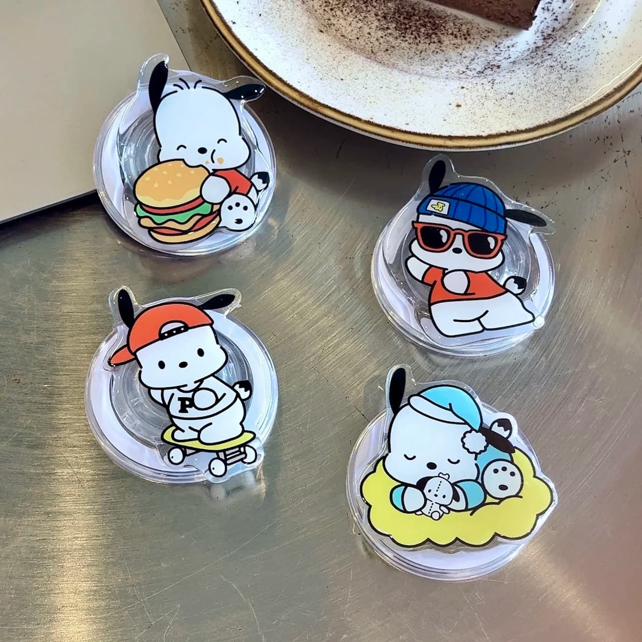 Smartphone Trendy Skateboard Kawaii Cartoon Dog