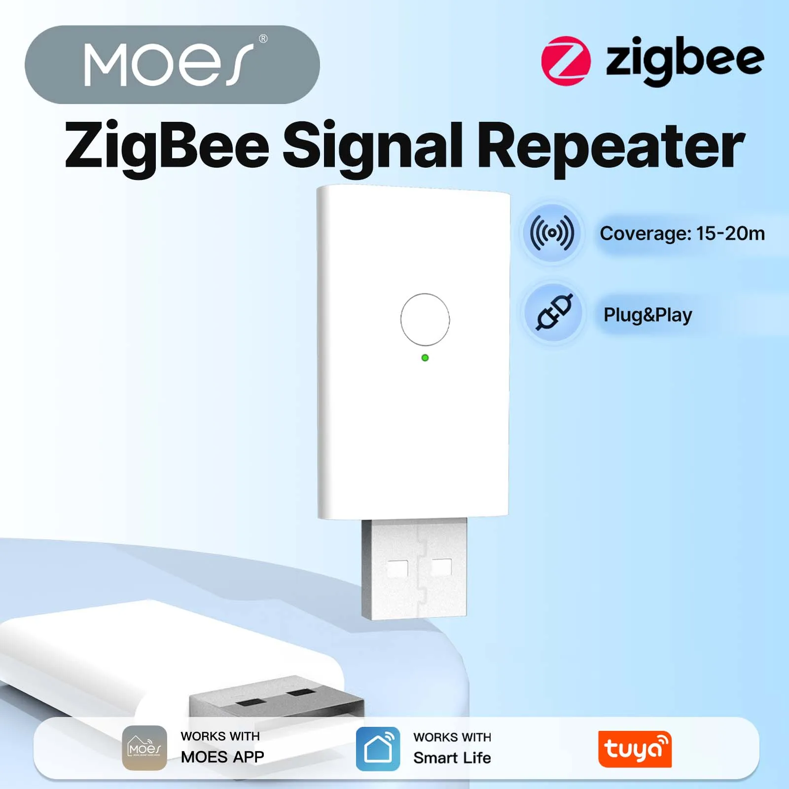 Akcesorium kuchenne MOES Tuya ZigBee Signal Repeater