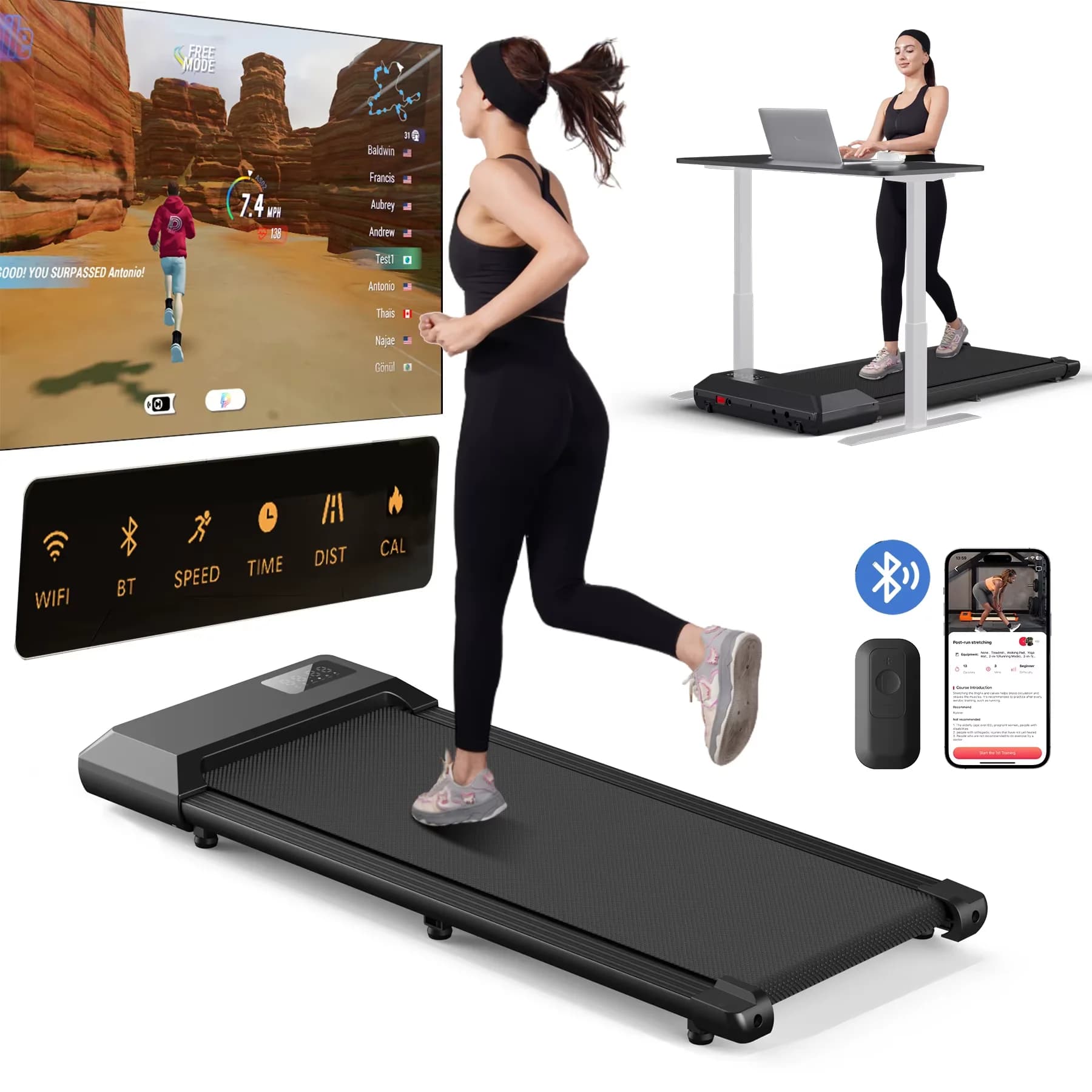 Walking Treadmill 2.5HP Motor