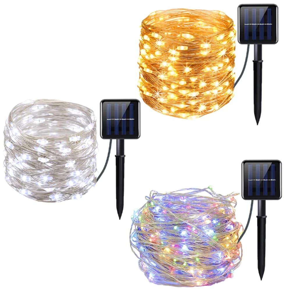 Solarne lampki LED do ogrodu