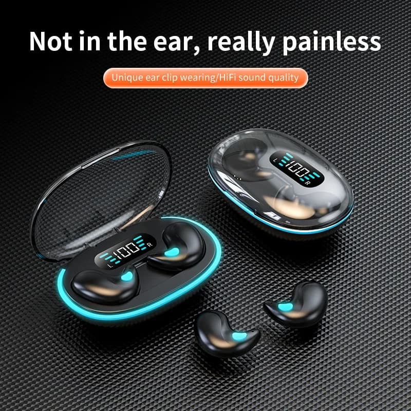 Headphones X55 Invisible Sleep Earphone TWS
