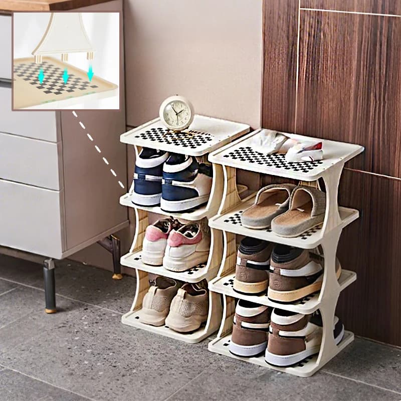 Органайзер для дому Vertical Shoe Shelf Anti Dust