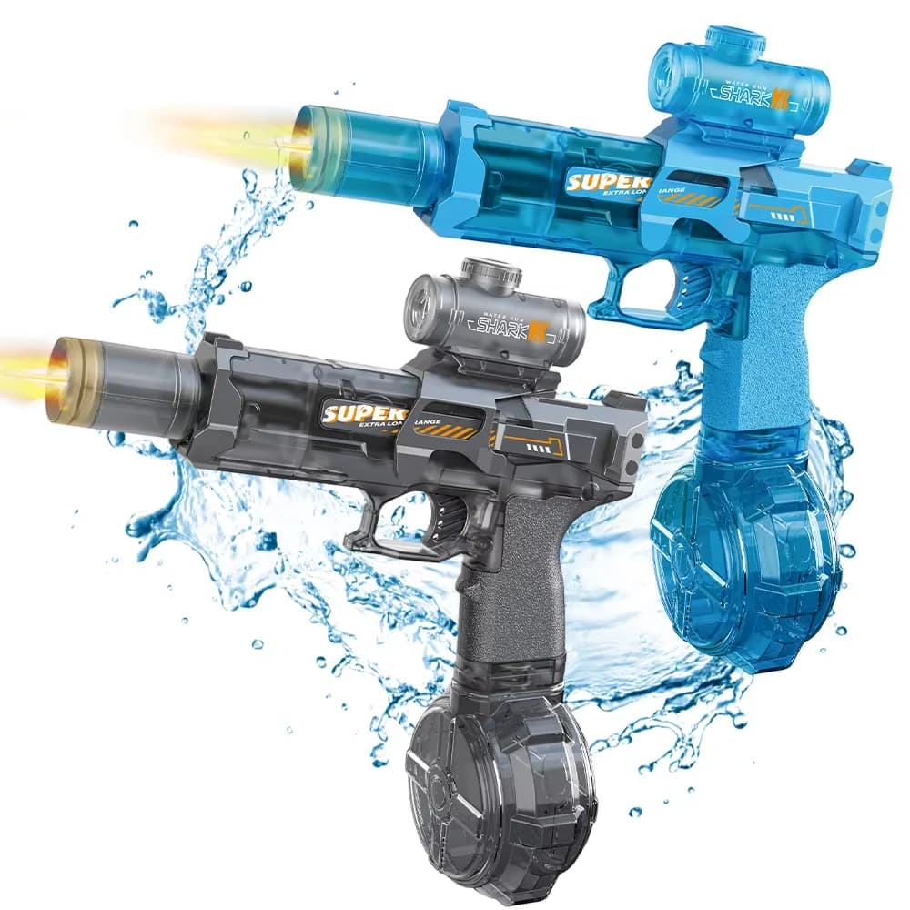 HUIQIBAO Electric Pulse Water Gun Simulated Flame