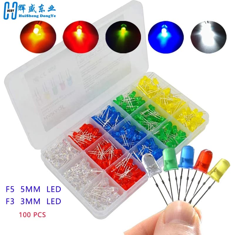 UK/lot 3 mm 5 mm F3 F5