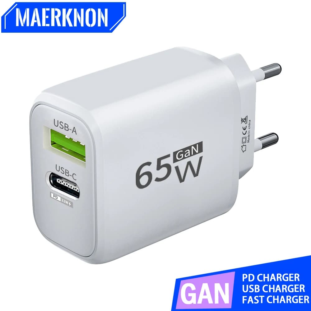 Ładowarka USB 65W Ga N Type C