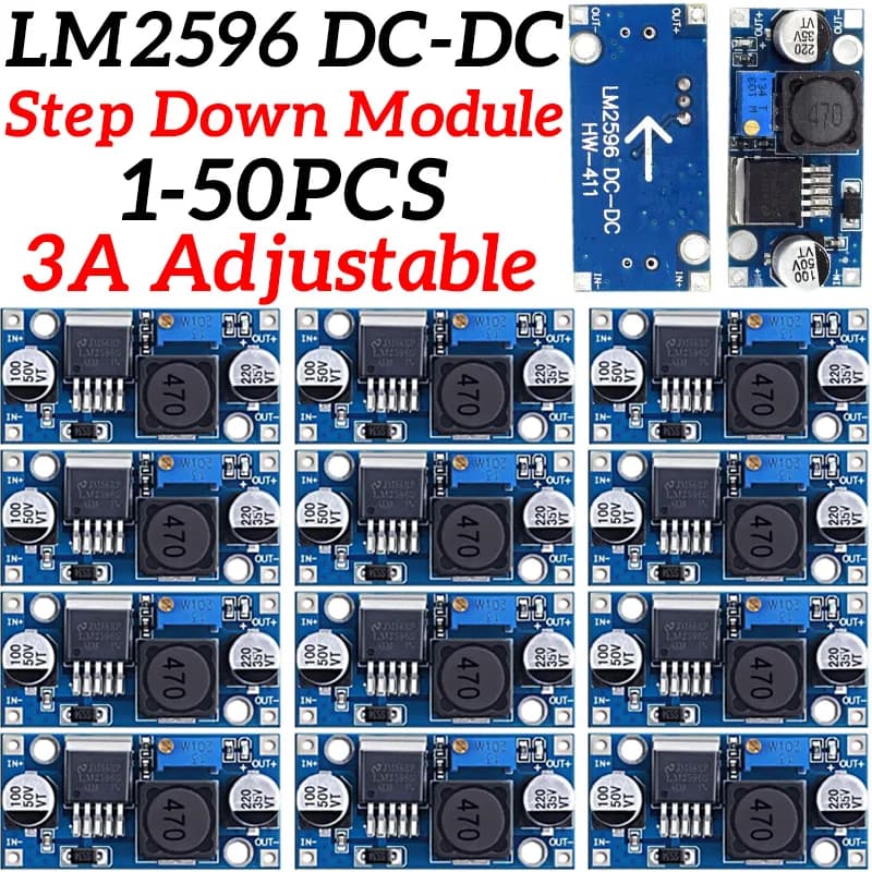 Adjustable Output LM2596S Step Down Module DC