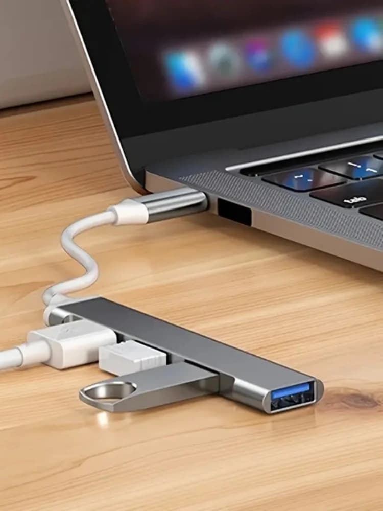 Hub USB-C z adapterem OTG
