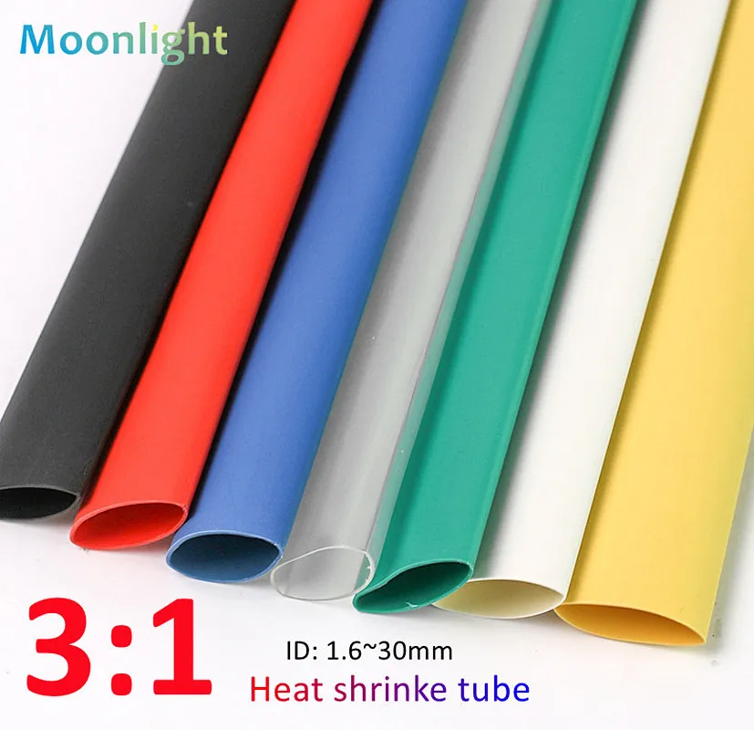 Adhesive-lined heat-shrink tubes