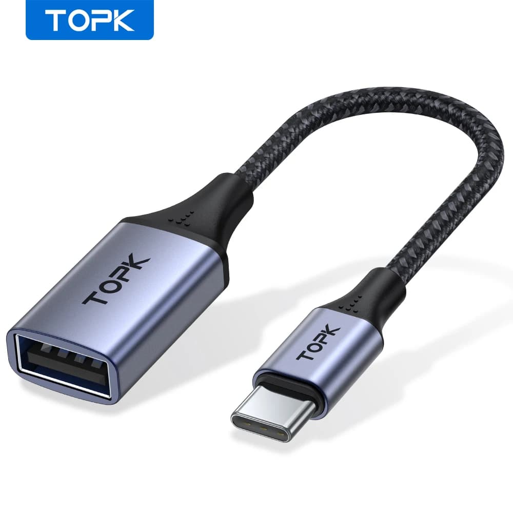 TOPK USB-C to USB A Adapter OTG