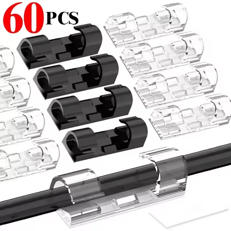 Cable Clips Organizer Drop Wire Holder Cord