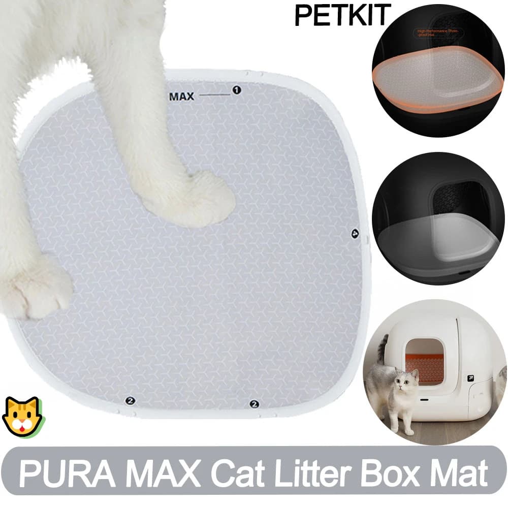 Petkit PURA MAX Sandbox Cat Litter Box Mat Accessories Pad Cat Supplies Arena Para Gato Pet Products Automatic Cat Toilet Mat