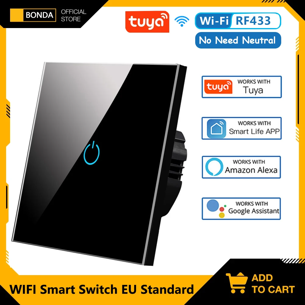 Narzędzie warsztatowe BONDA Switch Alexa RF433 Neutral