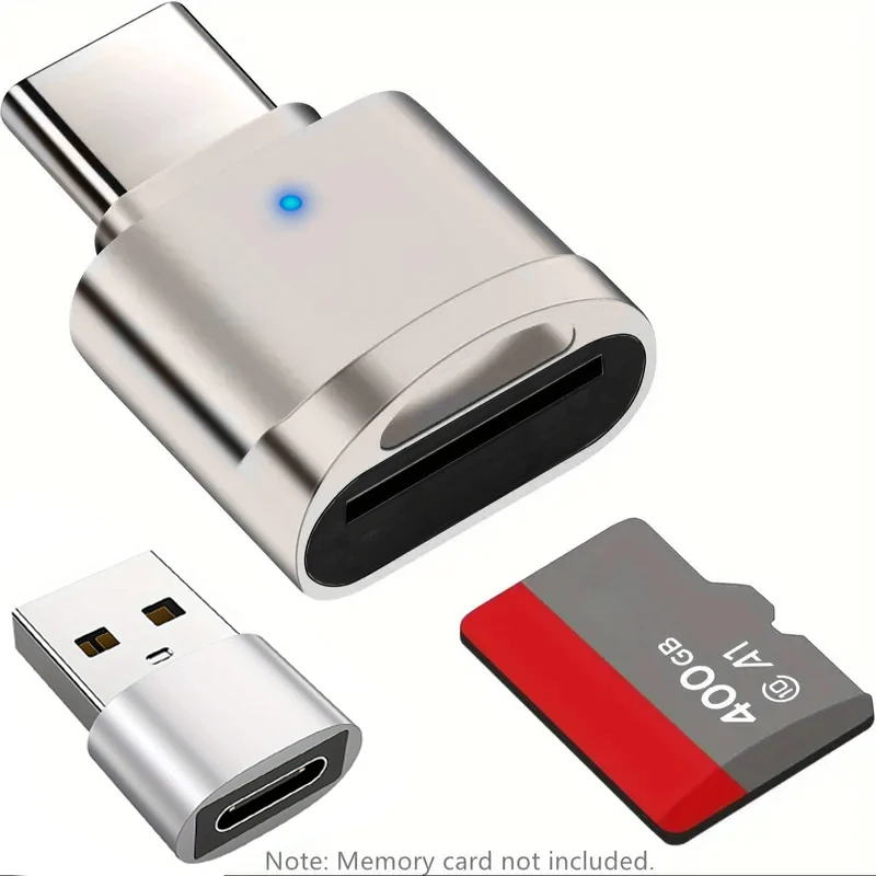 Type-C TF card reader with case