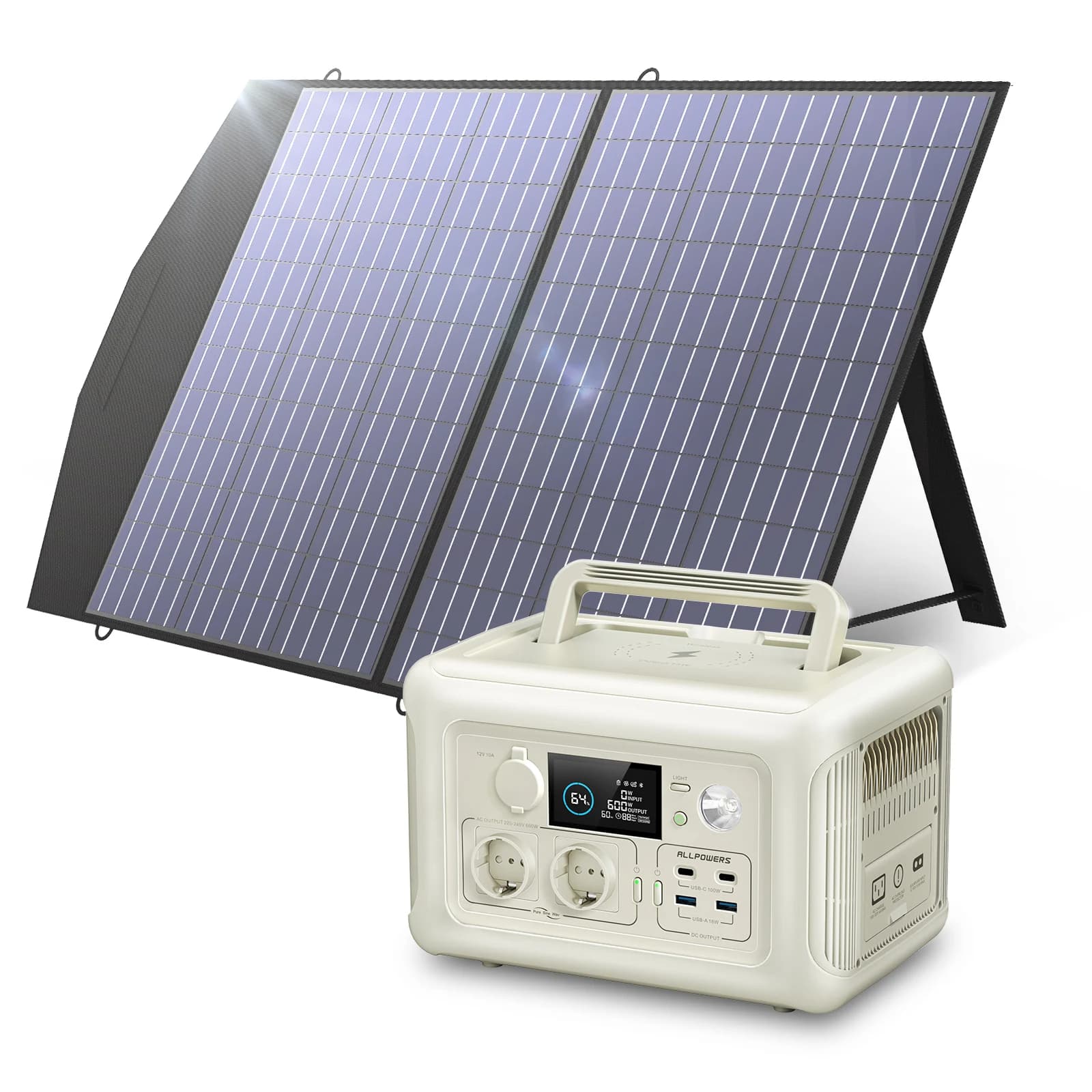 ALLPOWERS R600 Portable Power Station 600W 299Wh