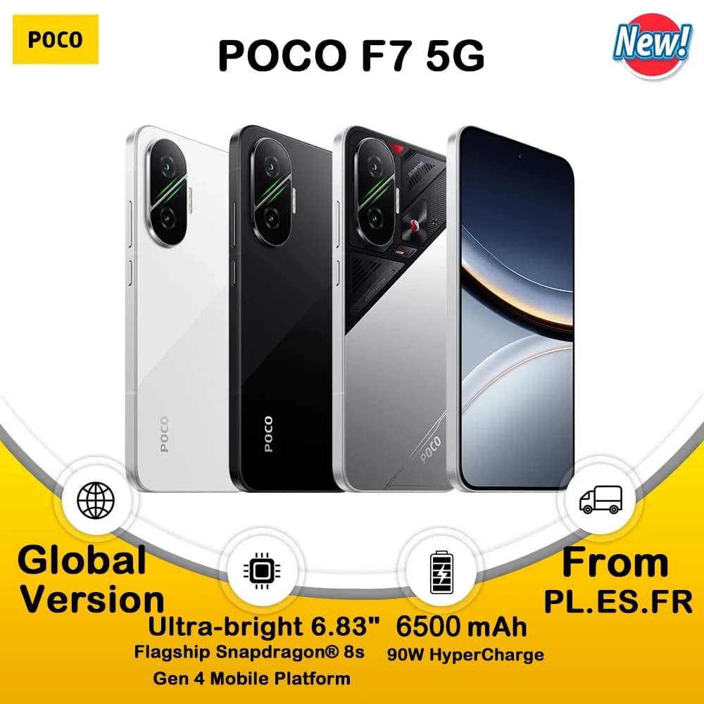 POCO F7 5G NFC smartfona Snapdragon ®