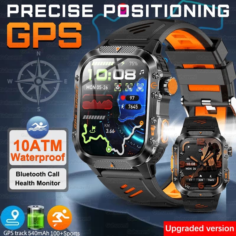 Smartwatch GPS Watch Xiaomi IOS Military