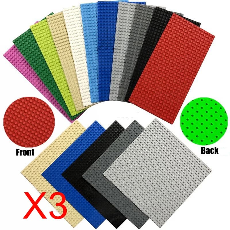 Bricks Baseplate 32x32 16x32 Dots Plastic Base