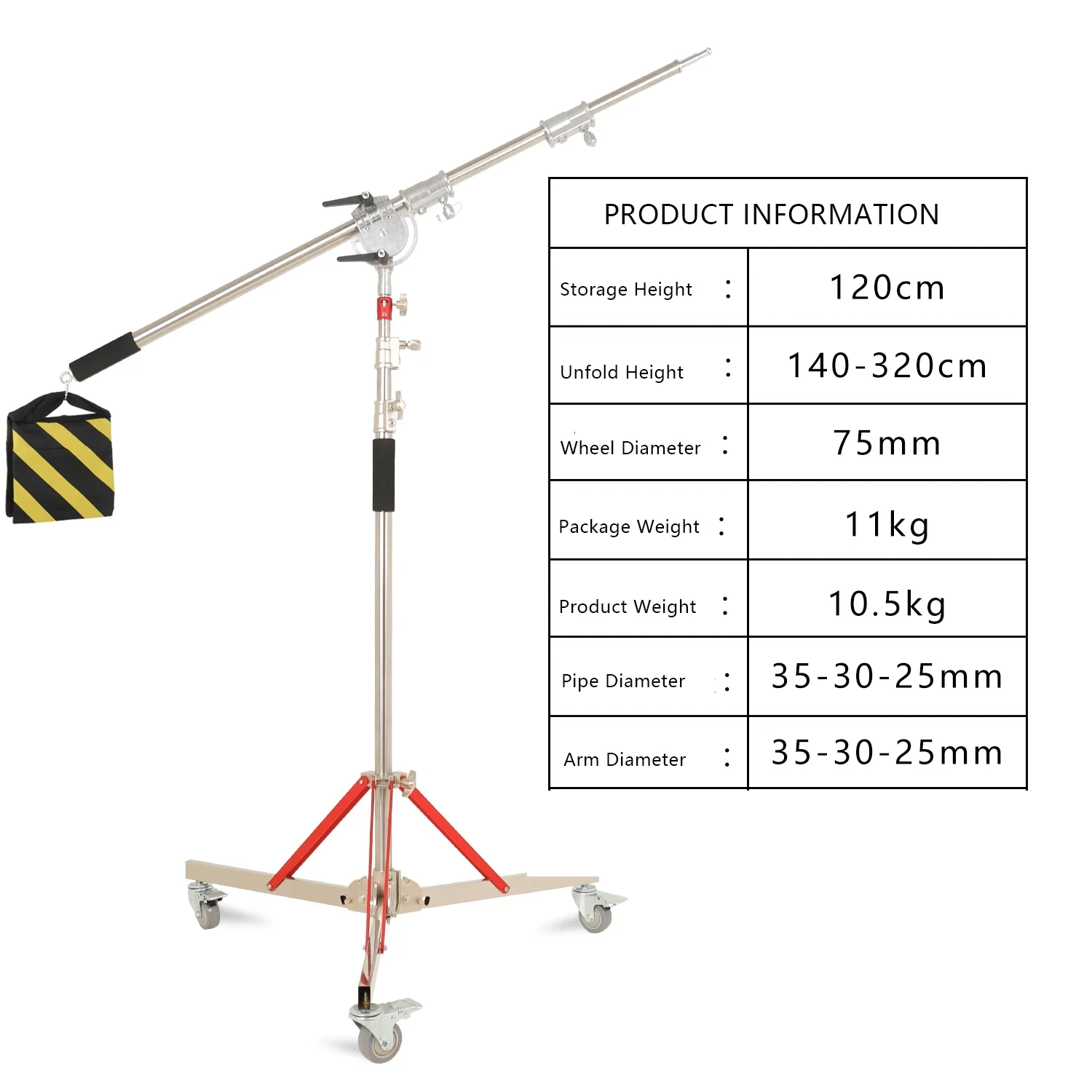 Телевізор 320cm Photo Studio Heavy Duty