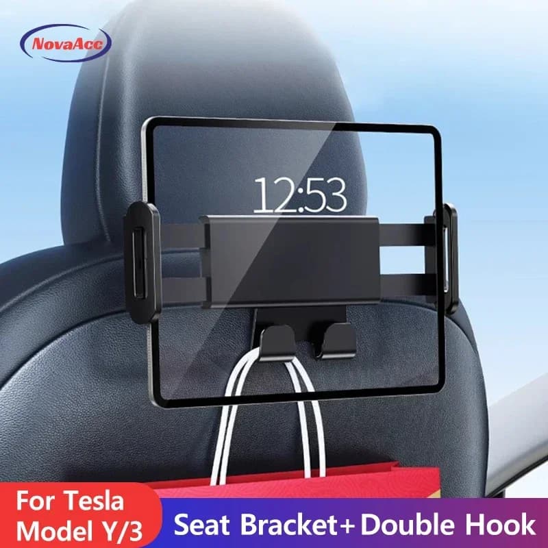 Смартфон Car Headrest Mount Holder Tesla