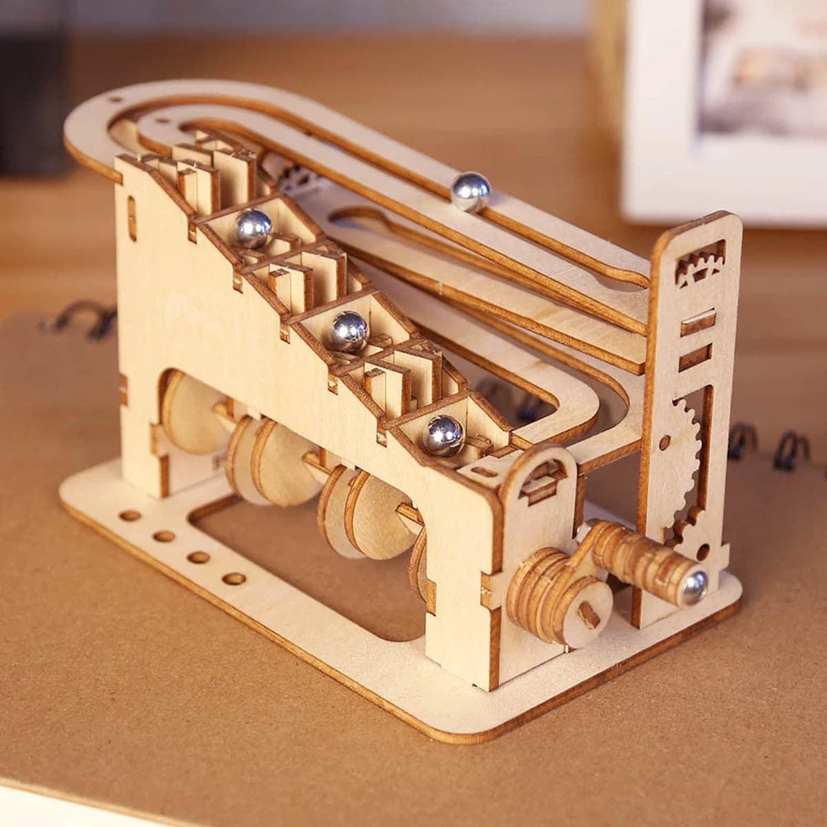 Spiral Marble Run 3D Wooden головоломки для