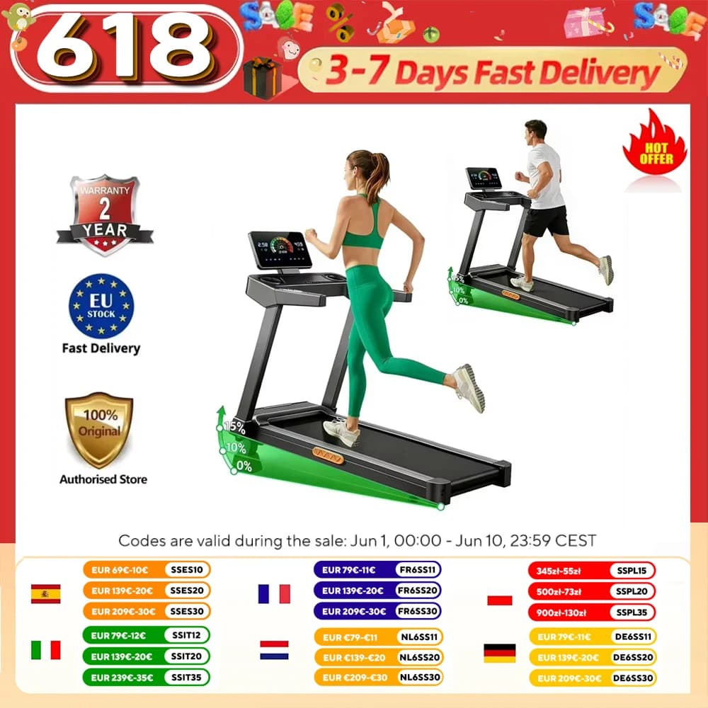 ROBORE L20 бігова доріжка 15% Adjustable Incline 3.5HP