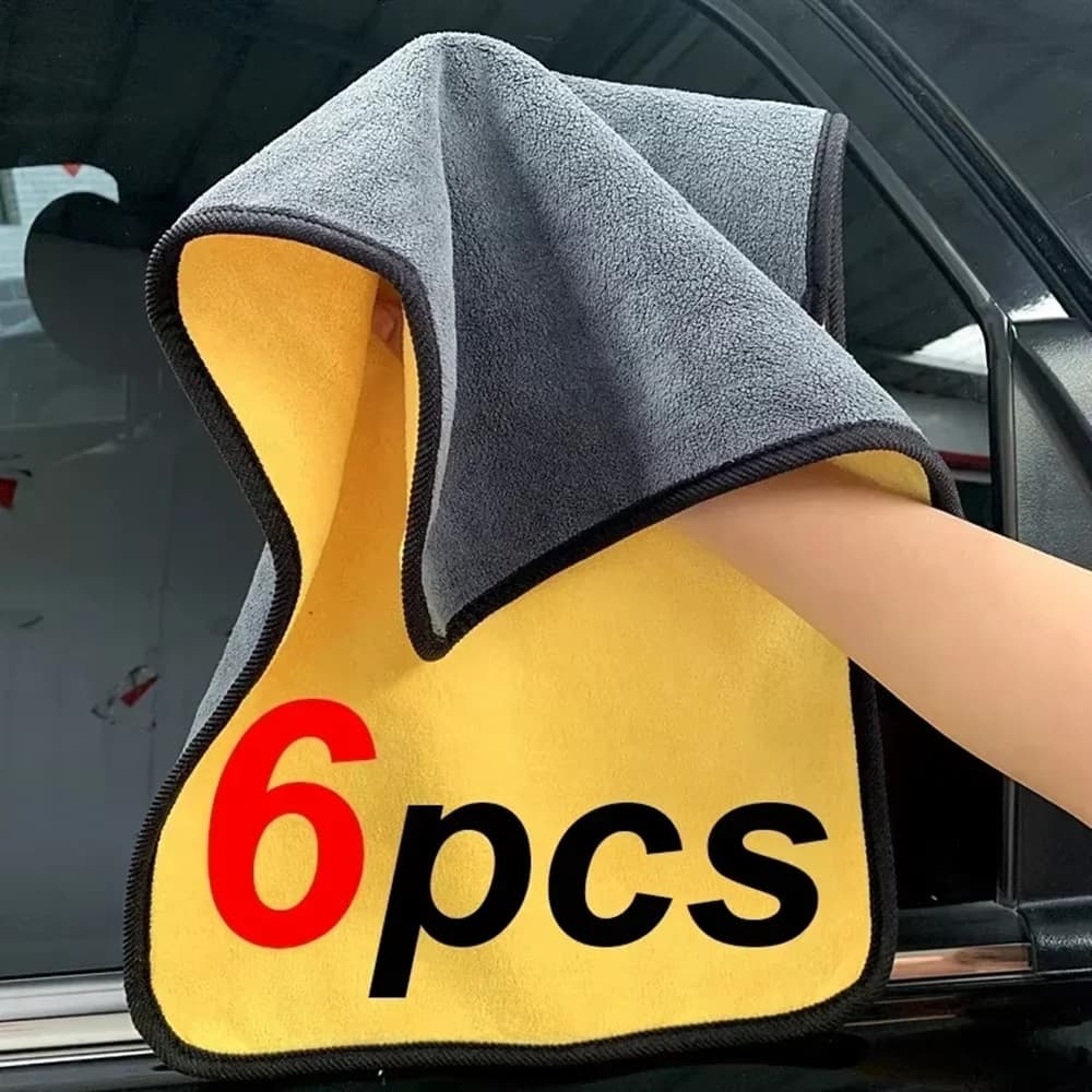 Microfiber cloths for car