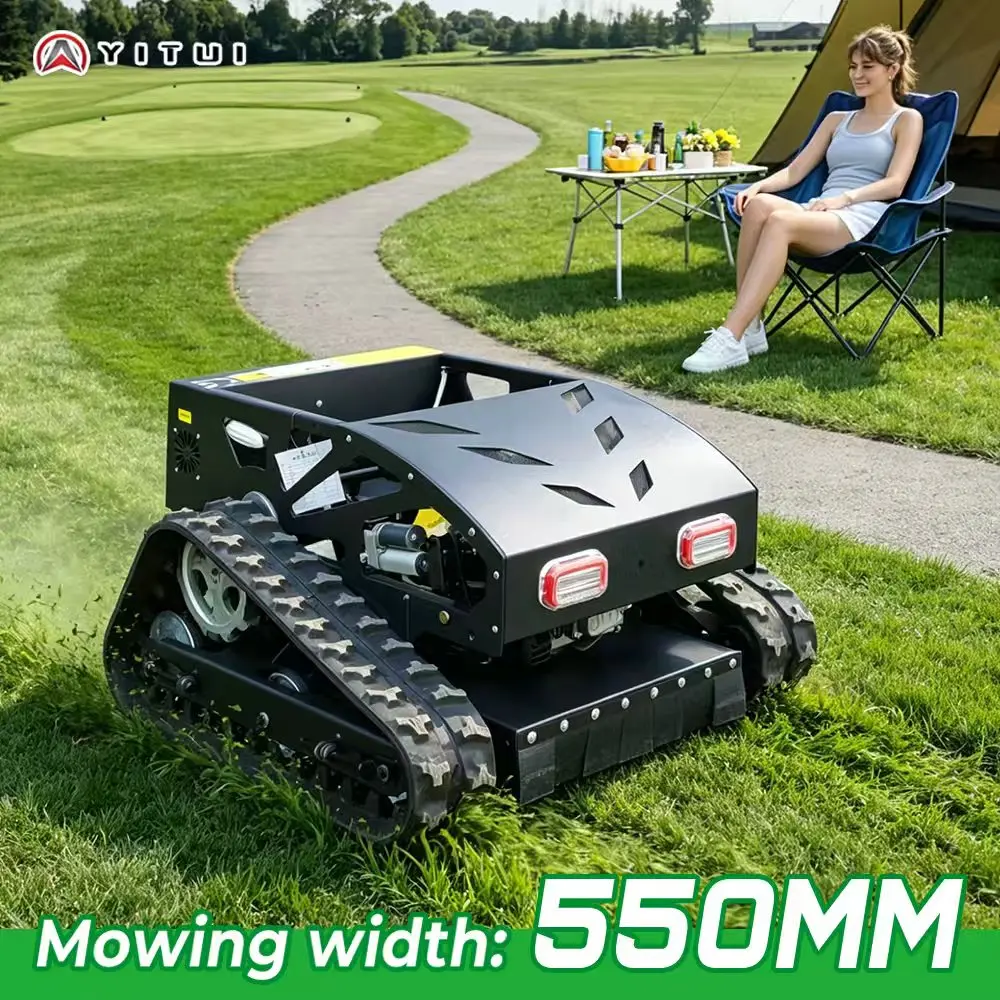 All Terrain Multi Functional Customized Lawn Mower Wide Cutting Range Long Remote Control Distance Trusted by Global Buyers