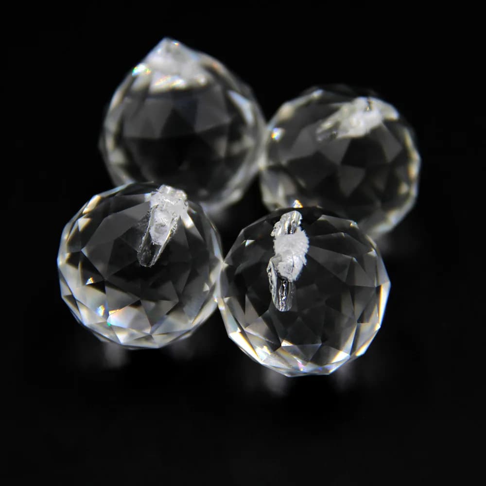 Oświetlenie LED Glass Crystal Chandelier Faceted Ball