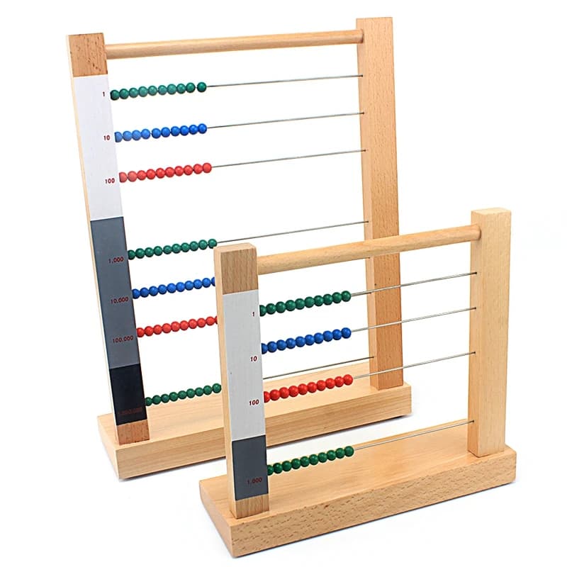 Zabawka edukacyjna Toddler Wooden Montessori Math Toy