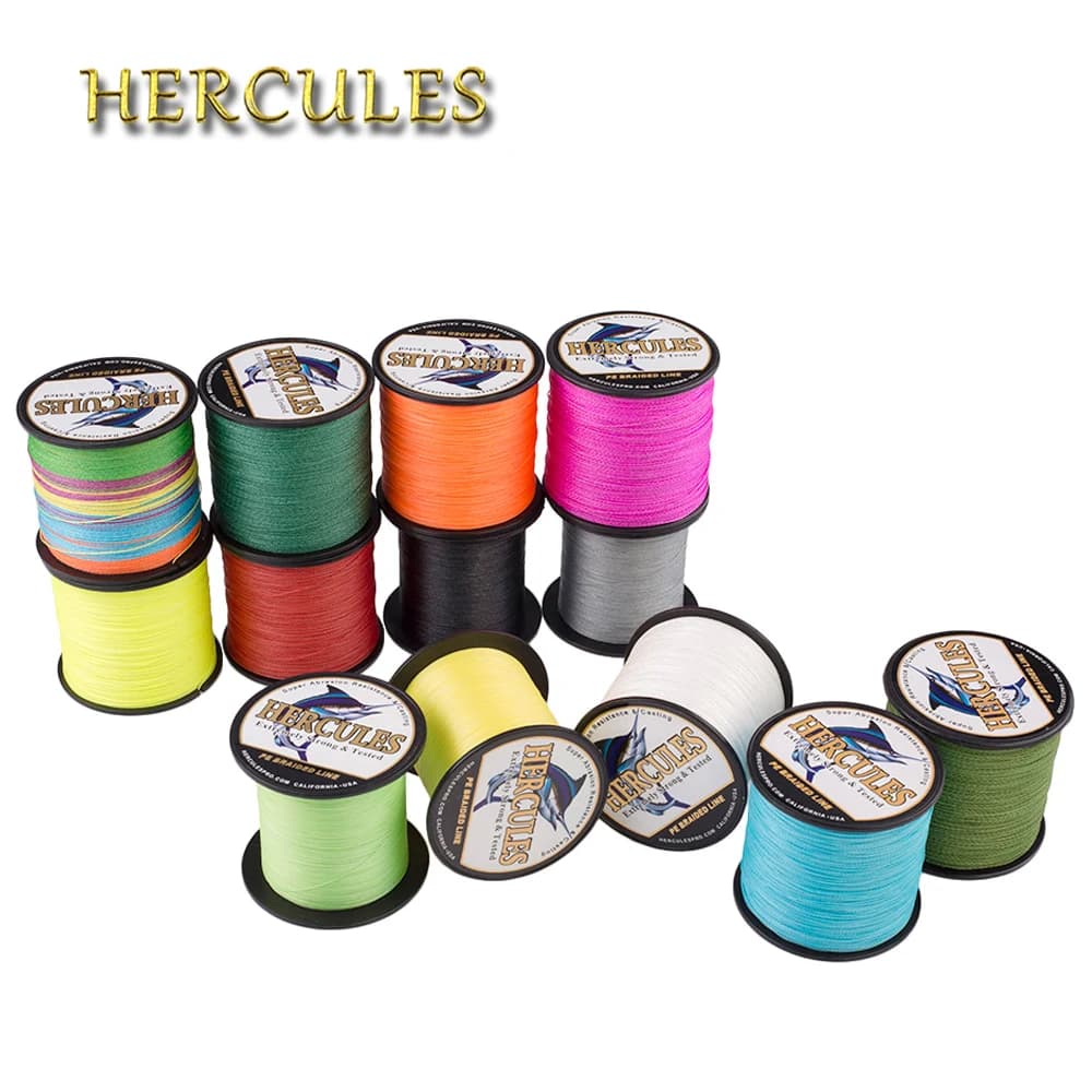 Fishing braided line or cord