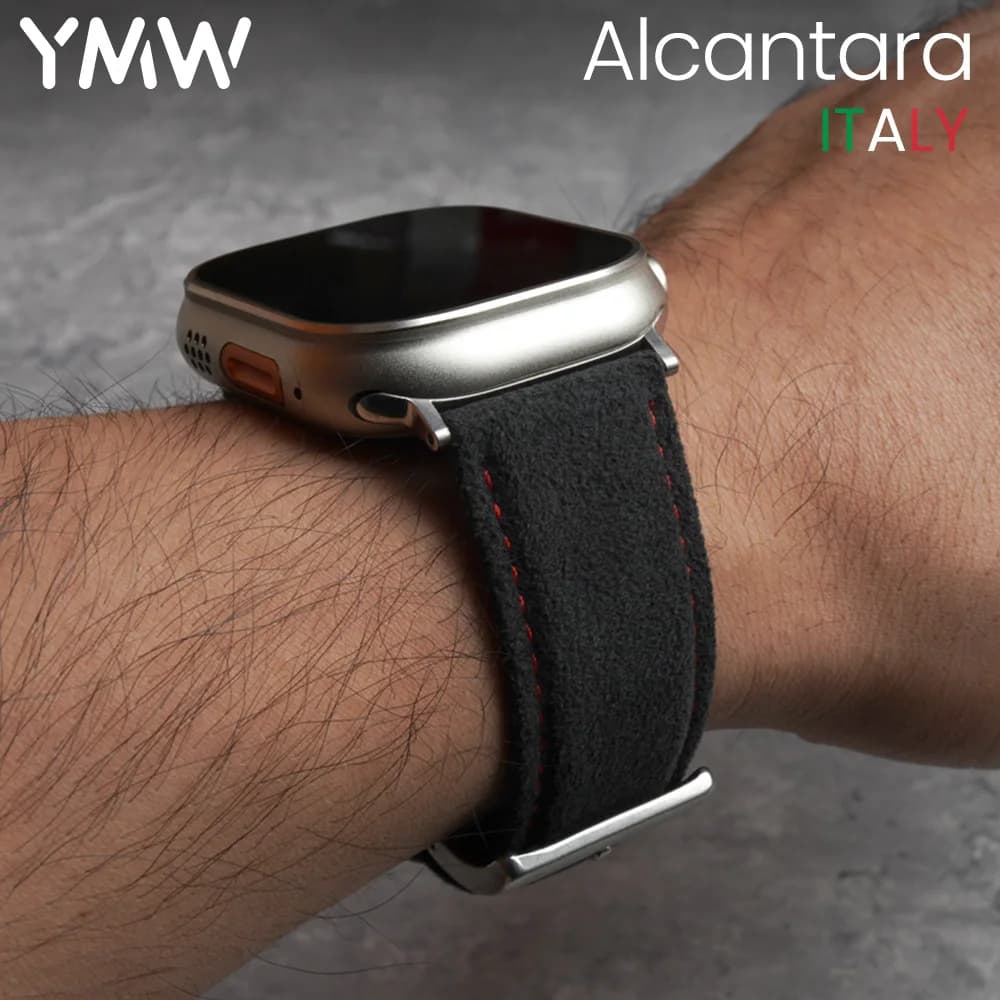 Smartwatch YMW ALCANTARA Strap Apple Watch