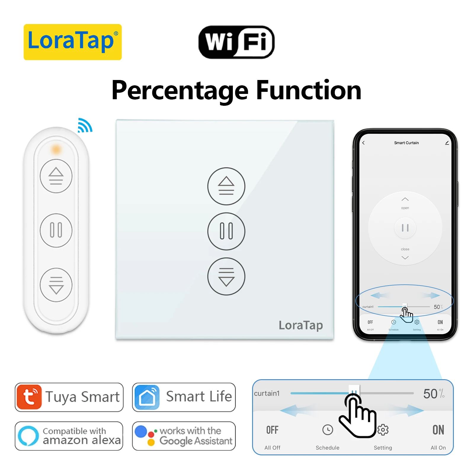 Smart controller for blinds and curtains