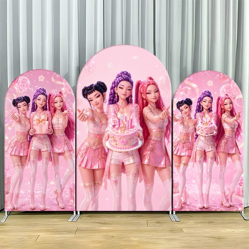 Akcesorium kuchenne Pink Kpop Demon Hunters Arch