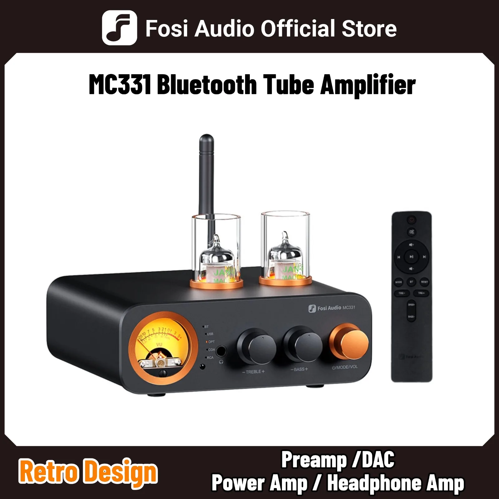 Głośnik Fosi Audio MC331 Channel Bluetooth