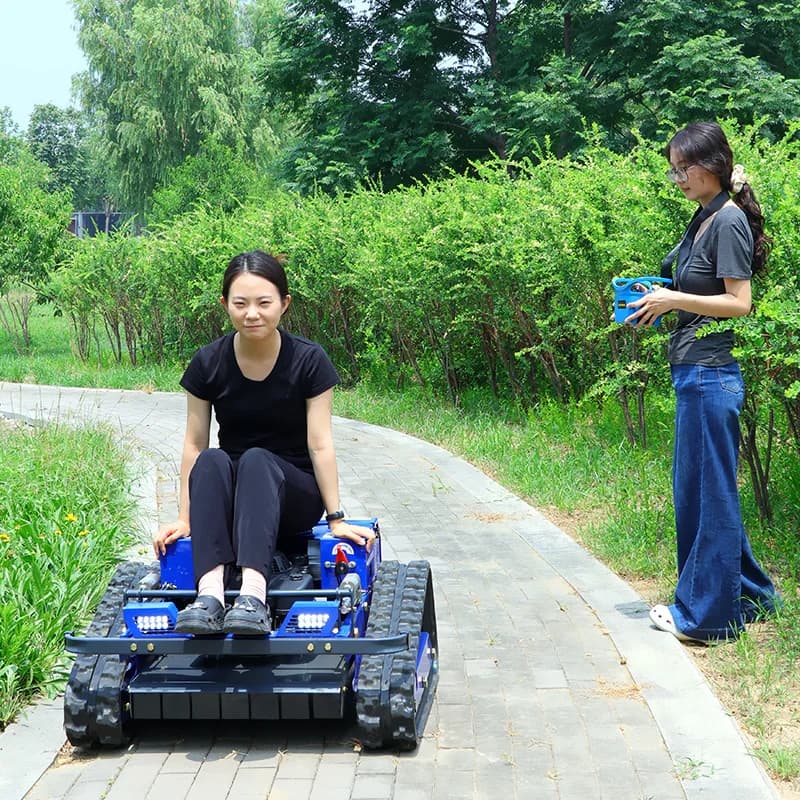 Customized Remote Control Robot Automatic Lawn Mower Remote Control Tractor Linked Lawn Mower